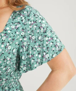 Ditsy Floral Drawstring Ruched Pocket Ruffle Tiered Dress 27 Ditsy Floral Drawstring Ruched Pocket Ruffle Tiered Dress -Clothing Shop 27594362 bd 89294517 1798 4434 9a72 8c8418cb168c