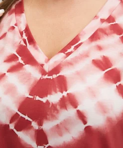 Tie Dye Contrast V Neck Tank Top 14 Tie Dye Contrast V Neck Tank Top -Clothing Shop 276340007 de