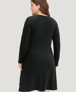 Supersoft Essentials Two Tone Pocket Dress -Clothing Shop 277631696 hs