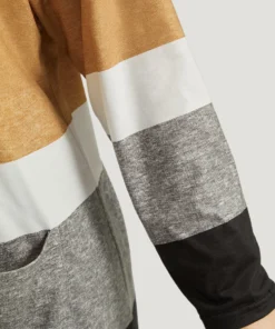 Halloween Anti-Wrinkle Colorblock Contrast Pocket Open Front Kimono -Clothing Shop 282655730 mo 31b65964 f876 4b7c b05c 3553a9a57368