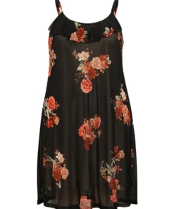 Floral Print Adjustable Straps Cami Loungewear -Clothing Shop 294547641 no 77bc9d14 9cb9 499d a8ba 35975cc763c2