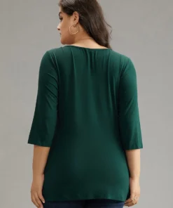 Supersoft Essentials Crossover Pleated T-shirt -Clothing Shop 295494472 tl ed654de6 3f52 4fa6 aa81 d85653085a94