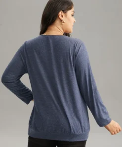 Heather Tiered Patchwork Floral Square Neck T-shirt -Clothing Shop 295715536 ht