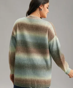 Ombre Heather Button Fly Cardigan 12 Ombre Heather Button Fly Cardigan -Clothing Shop 297966413 nz