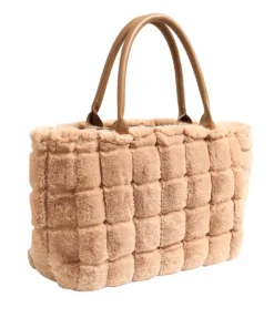 Minimalist Fluffy Shoulder Tote Bag -Clothing Shop 2 2a3a3206 3303 4bfb 9701 ac52e84a6414