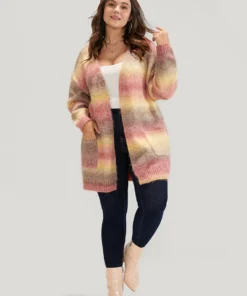 Ombre Spacedye Knit Pocket Open Front Heather Cardigan -Clothing Shop 2 a4e76d95 4be7 4b07 b415 727fc496b463