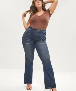 Bootcut Very Stretchy Mid Rise Medium Wash Sculpt Waist Jeans -Clothing Shop 2 c73bb3e8 a029 4f83 a0b6 063527ab6adf