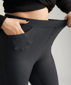 Christmas Snowflake Plaid Pocket Skinny Leggings -Clothing Shop 311088091 as 7912ae03 56b9 4fb3 acb0 4d5511d51d71