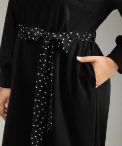 Polka Dot Belted Pocket Elastic Waist Jumpsuit 14 Polka Dot Belted Pocket Elastic Waist Jumpsuit -Clothing Shop 317573568 au