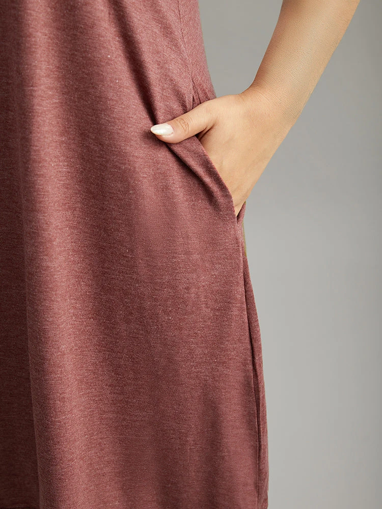 Solid Guipure Lace Pocket Cami Sleep Dress 7 Solid Guipure Lace Pocket Cami Sleep Dress - Image 5