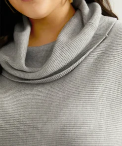 Supersoft Essentials Lapel Collar Batwing Sleeve Pullover -Clothing Shop 329786466 mt