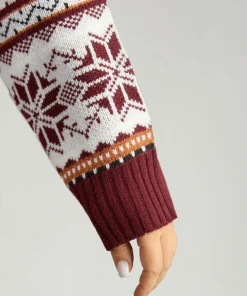 Christmas Geometric Round Neck Pullover -Clothing Shop 33063447 hk f745f09a 2b9f 4dd2 9b6b e8c7d20b2dee