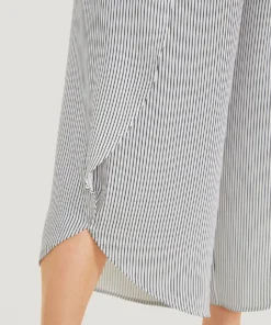 Striped Print Belted Wrap Hem Loose Pants -Clothing Shop 349677029 px f908fee3 6a91 4461 896d 2d53205153d7