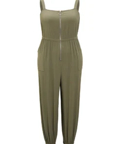 Solid Pocket Zip Up Cami Jumpsuit 21 Solid Pocket Zip Up Cami Jumpsuit -Clothing Shop 352341713 gd 70790583 60c3 4090 b46e 885d76cc37a9