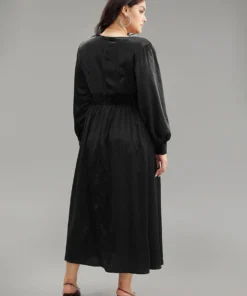 Plain Sequin Patchwork Texture Dress -Clothing Shop 365606123 hi 4c625cb9 9208 46e1 b6d0 65f14e0643f1