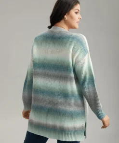 Ombre Split Side Open Front Cardigan 11 Ombre Split Side Open Front Cardigan -Clothing Shop 374005860 gc ac8fd799 6c6d 4721 8683 b7546f8e144c