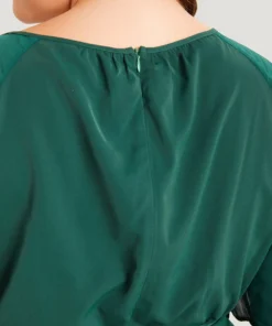 Solid Belted Pocket Cut Out Zipper Jumpsuit -Clothing Shop 379943643 dm