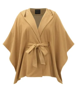 Solid Hooded Belted Batwing Sleeve Jacket 25 Solid Hooded Belted Batwing Sleeve Jacket -Clothing Shop 386234513 yl 43141421 f7e5 41f3 999f 2382aa9aa558