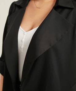 Supersoft Essentials Plain Asymmetrical Hem Windbreaker 15 Supersoft Essentials Plain Asymmetrical Hem Windbreaker -Clothing Shop 387678024 cx 6c2820c7 b475 489d 8c7f afd2c6a31a62