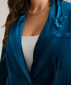 Plain Button Fly Flap Pocket Blazer 14 Plain Button Fly Flap Pocket Blazer -Clothing Shop 389967969 ri 22202fc9 b46a 4135 bda0 3c582b77e593