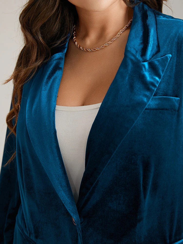 Plain Button Fly Flap Pocket Blazer 8 Plain Button Fly Flap Pocket Blazer - Image 6