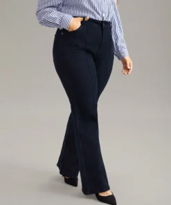 Seam Detail Bootcut Very Stretchy Jeans 16 Seam Detail Bootcut Very Stretchy Jeans -Clothing Shop 392158617 gn