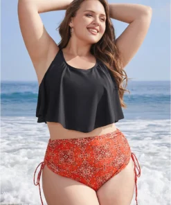 Bandana Print Drawstring Bikini Bottom -Clothing Shop 396226847 jh 2ab93b64 b523 4598 992e e5014a938a36