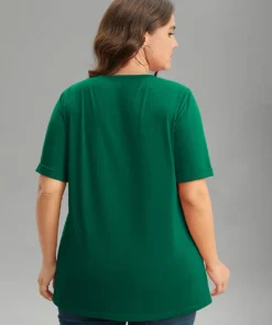 Christmas Cat Print Cuffed Sleeve T-shirt 16 Christmas Cat Print Cuffed Sleeve T-shirt -Clothing Shop 396368516 gz 75160905 f6ee 4632 995c 2a6a2820f7cd