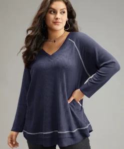 Plain Textured Stitch Raglan Sleeve Sweatshirt 37 Plain Textured Stitch Raglan Sleeve Sweatshirt -Clothing Shop 398032758 hm