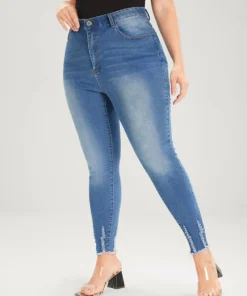 Skinny Very Stretchy Mid Rise Medium Wash Pocket Jeans -Clothing Shop 3 6dd7d588 9246 49e2 88a2 0c16f2367edd