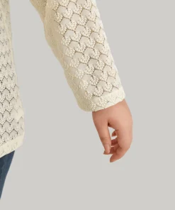 Geometric Lace Hollow Out Button Through Jacket 18 Geometric Lace Hollow Out Button Through Jacket -Clothing Shop 407438104 it 3ccce6cd ae0e 449e 92bb 242c97083f34