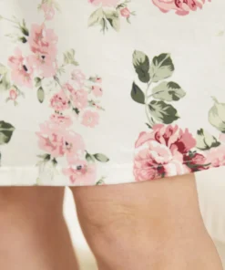 Floral Print Pocket Lace Panel Overlap Collar Tank Sleep Dress 15 Floral Print Pocket Lace Panel Overlap Collar Tank Sleep Dress -Clothing Shop 410969584 jp