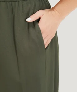 Plain Pocket Wrap Cut Out Knotted Hem Jumpsuit -Clothing Shop 413358189 qb bc3c6ae1 96e2 4a6b 9f5a 811a085c27d5