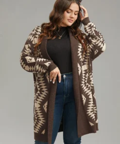 Anti-Pilling Supersoft Essentials Geo Lapel Collar Cardigan -Clothing Shop 413958645 yh fd724f3d e618 4253 a769 d9aa6e06ce67