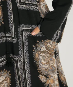 Bandana Print Split Side Tassels Ties Dress -Clothing Shop 430675915 gn 49c50bda a53f 4736 a674 ff24b08465b7