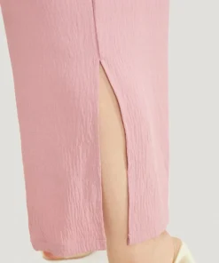 Solid Ruffle Trim Pocket Split Hem Keyhole Cami Jumpsuit 19 Solid Ruffle Trim Pocket Split Hem Keyhole Cami Jumpsuit -Clothing Shop 431055538 tt