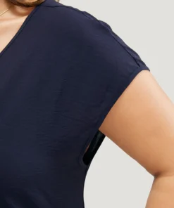 Colorblock Contrast Pocket Wrap Flutter Tiered Tank Dress -Clothing Shop 431402656 uk c31fdcbf adde 4266 9b7d b055972de898