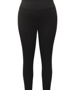 Solid Butt Lifting Wideband Waist Leggings -Clothing Shop 436564277 cn