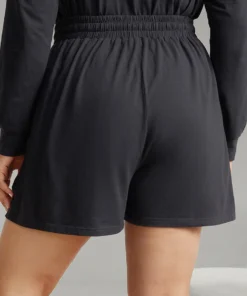 Cotton Plain Drawstring Pocket Sleep Shorts 11 Cotton Plain Drawstring Pocket Sleep Shorts -Clothing Shop 44366357 ct 46247bcd 6677 4a28 ab4f d526d62d6a3c