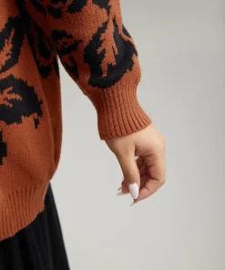 Supersoft Essentials Silhouette Floral Print Button Fly Cardigan -Clothing Shop 446732334 gw