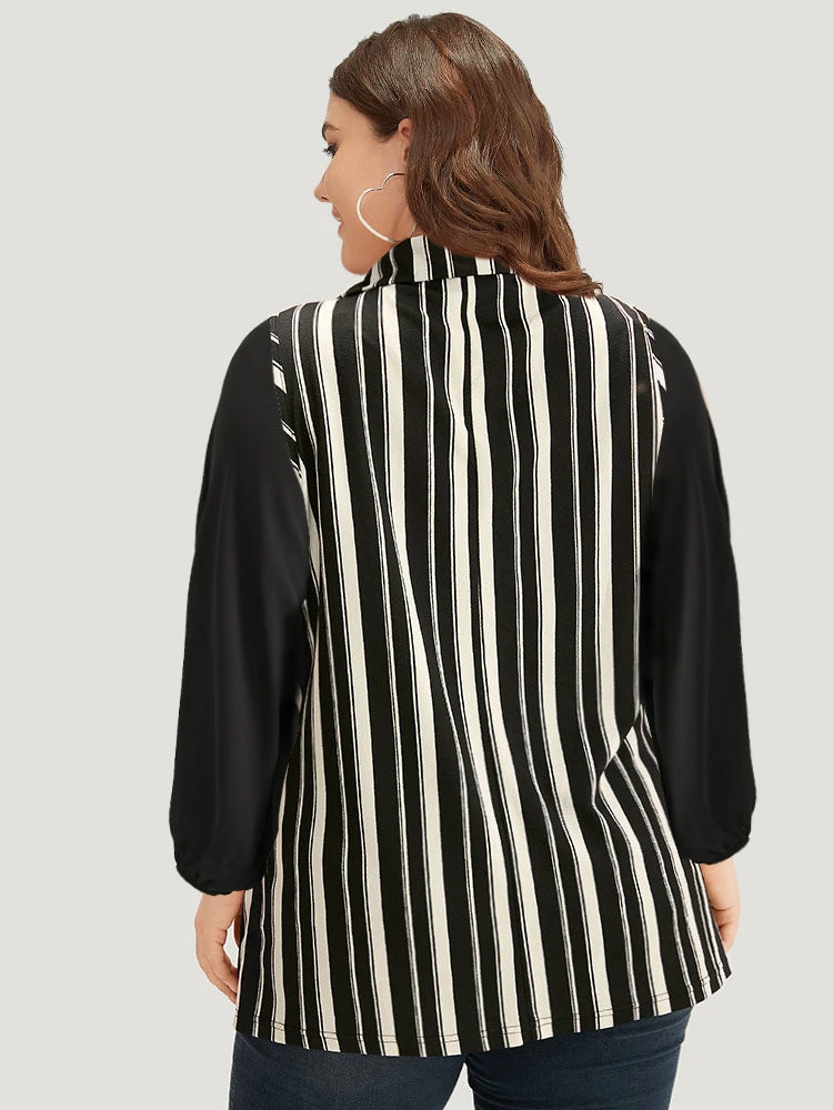 Halloween Striped Pocket Double Breasted Lapel Collar Sleeveless Blazer 9 Halloween Striped Pocket Double Breasted Lapel Collar Sleeveless Blazer - Image 7