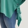 Plain Shirt Collar Asymmetrical Hem Bowknot Kimono 2 Plain Shirt Collar Asymmetrical Hem Bowknot Kimono -Clothing Shop 454071409 sn