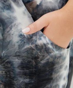 Tie Dye Pocket Patchwork Cami Jumpsuit -Clothing Shop 466701794 bq