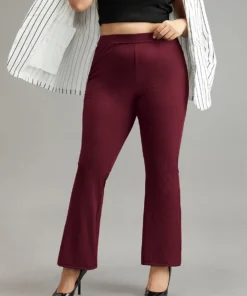 Plain Rib Knit Flare Leg Legging 35 Plain Rib Knit Flare Leg Legging -Clothing Shop 467157378 sk 0974f12b 2169 437d b9d5 677794e84cc3