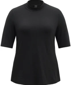 Cotton Plain Basic Turtleneck T-shirt -Clothing Shop 467757330 ux e2e8812a 3aff 47f6 b6a1 ef09a33fda27