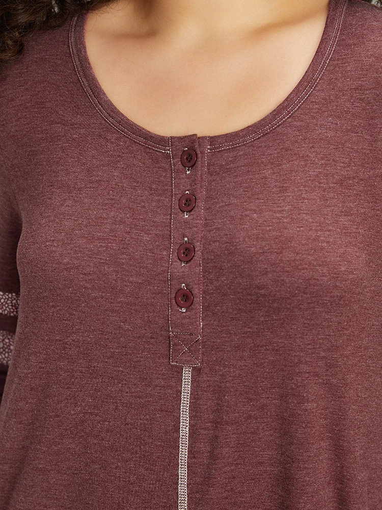 Supersoft Essentials Leopard Print Patchwork Stitch Pocket Button Up Split Hem Dress 9 Supersoft Essentials Leopard Print Patchwork Stitch Pocket Button Up Split Hem Dress - Image 7