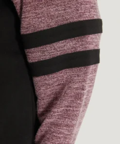 Striped Contrast Pocket Raglan Sleeve High Low Hem Sweatshirt -Clothing Shop 471421391 oq 5209b177 8e7c 4362 8df3 6aa24b73def3