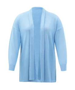 Supersoft Essentials Plain Drop Shoulder Lapel Collar Cardigan 17 Supersoft Essentials Plain Drop Shoulder Lapel Collar Cardigan -Clothing Shop 475196137 yp