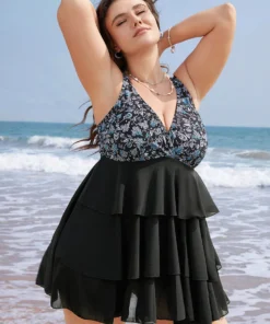 Floral Patchwork Ruffle Tiered Swim Dress -Clothing Shop 478425127 yc 3009407f e45b 4b32 b0a6 1e72ed436d22