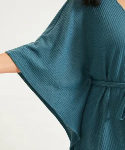 Solid Belted Dolman Sleeve Waffle Knit Coat -Clothing Shop 483473578 yg 9fe742f6 5edc 4404 8ee8 85005d280ca1